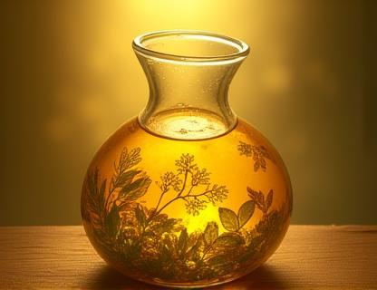Image illustrating the traditional oil infusion process